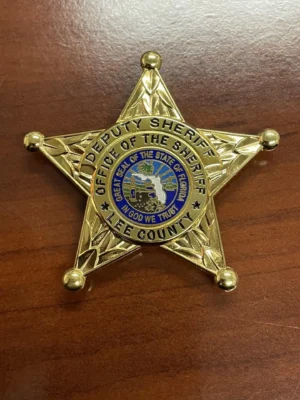 FL99 - Florida sheriffs uniform badge